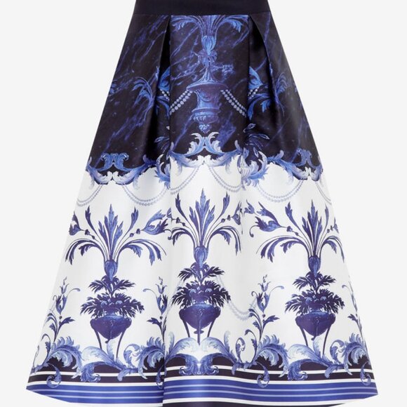 BNWT Ted Baker London Persian  Blue  Full Skirt - Picture 6 of 16